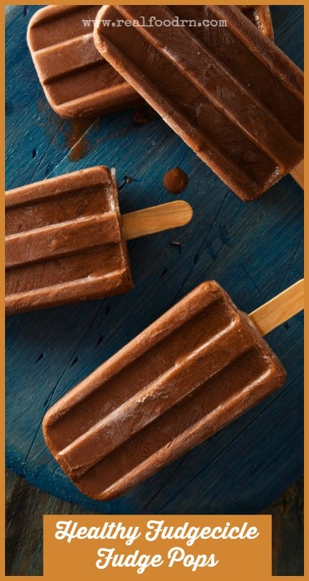 Healthy Fudgesicle Fudge Pops | Real Food RN