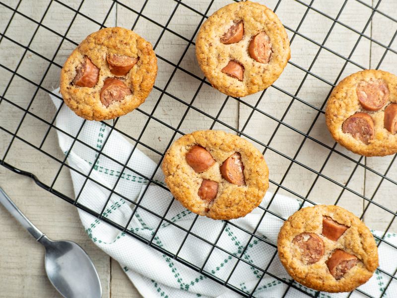 Easy Grain-Free Corn Dog Muffins | Real Food RN